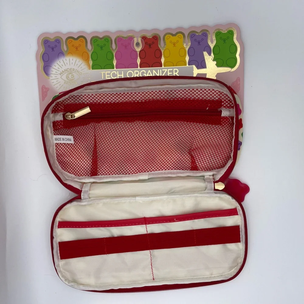 Tech Organizer Gummy Bear Design NWT